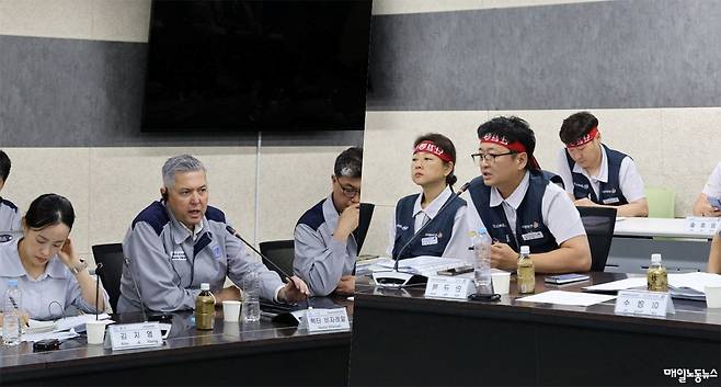 ▲ 금속노조 한국지엠지부