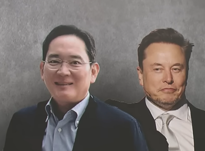 이재용 삼성전자 회장, 일론 머스크 테슬라 CEO