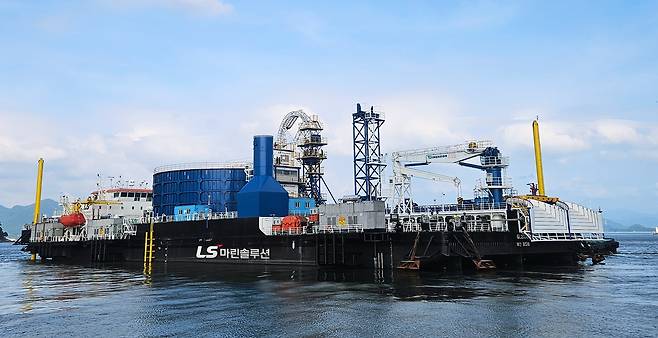 LS마린솔루션 해저케이블 포설선 GL2030./사진=LS마린솔루션