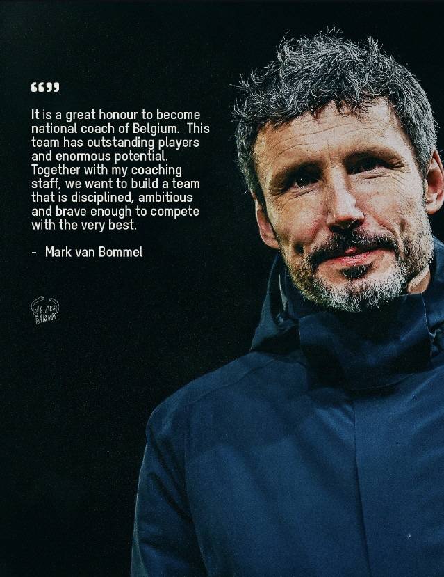 판 보멀   캡처=벨기에왕립축구협회 SNS