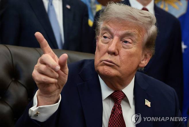 트럼프 대통령 [로이터=연합뉴스. 재판매 및 DB 금지]