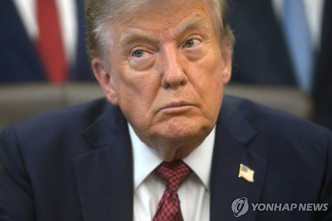 트럼프 대통령 [AP=연합뉴스.재판매 및 DB 금지]