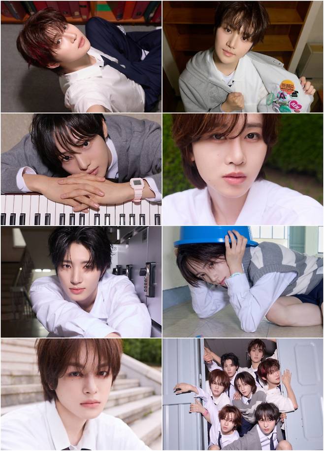 Global boy group AEN has heightened anticipation for their debut by releasing the Everywhere version concept photos from their debut mini-album, [A NEW ERA OF NOW]. These concept photos capture AEN spending time with fans in everyday settings, offering clues about the groups worldview.In the released photos, Ji-yong, Bo-min, Kyu-hyun, Haru, Haruto, Jun-seo, and Kaira exuded youthful charm in school uniform-style outfits. The members each used various props—such as books, a piano, badges, and cleaning tools—to hint at a connected narrative, and by wearing watches of the same design, they added the meaning that they share the same time with their fans.AEN is a group formed through Starships global project, featuring members selected from that initiative alongside Japanese member Haruto. The groups name embodies both the meaning of defining a new era and the concept of eternity.Meanwhile, AEN is set to simultaneously release their debut mini-album [A NEW ERA OF NOW] in South Korea and Japan on August 5 and kick off their official promotional activities with the title track X to Z.