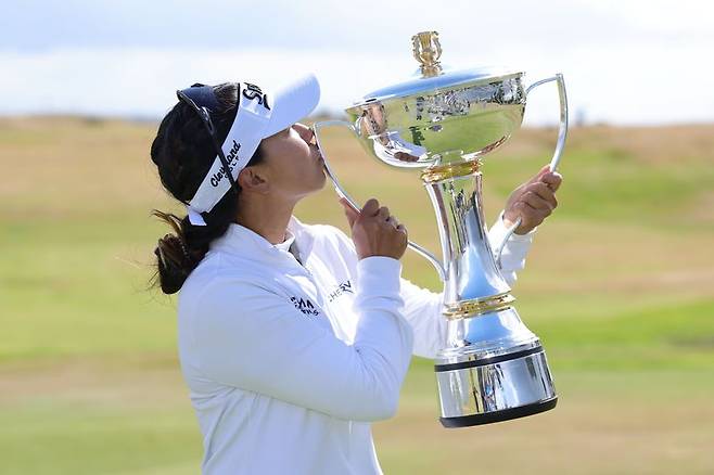[에어셔=AP/뉴시스]신지은, 10년 만에 LPGA 투어 2승. 2026.07.26. /사진=뉴시스