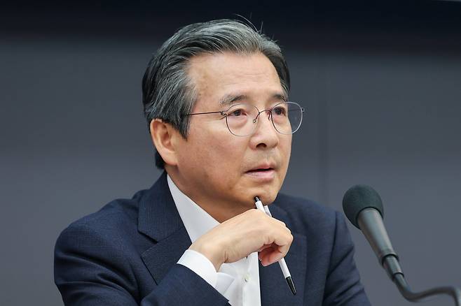 김용범 대통령비서실 정책실장. 연합뉴스