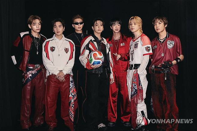 FIFA 북중미 월드컵 하프타임쇼 출연한 BTS [빅히트뮤직 제공. 재판매 및 DB 금지]