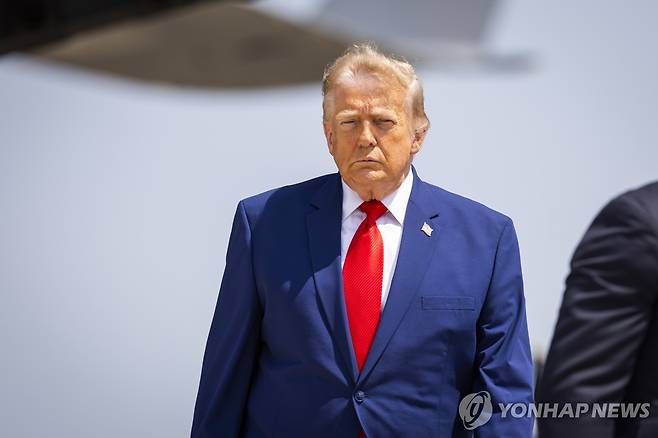 도널드 트럼프 미국 대통령 [EPA=연합뉴스. 재판매 및 DB 금지]