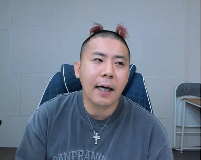 BJ 철구 인터넷 방송 화면 캡처