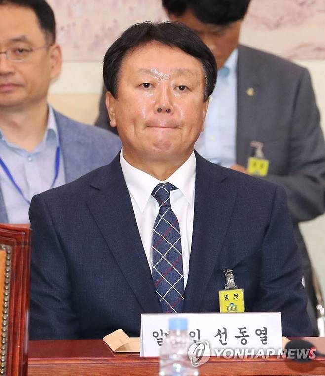 2018년 국정감사에 증인으로 출석한 선동열 전 야구대표팀 감독. 사진=연합뉴스