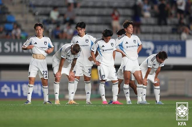 [서울=뉴시스] 프로축구 K리그1 울산 HD 선수단. (사진=한국프로축구연맹 제공) 2026.07.29. photo@newsis.com *재판매 및 DB 금지