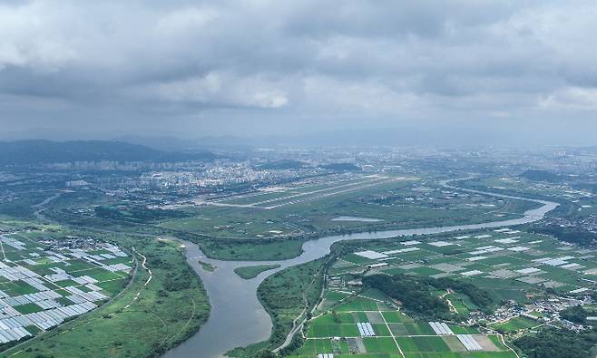 광주 군공항 반도체 클러스터 부지. 광주특별시 제공