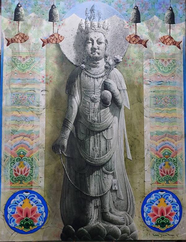 이순임 작 '염원' (11.6X91).