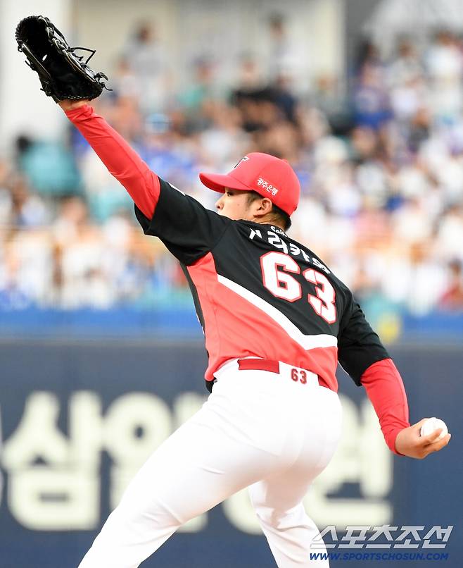 29일 대구 라이온즈파크에서 열린 삼성과 KIA의 경기. KIA 시라카와가 역투하고 있다. 대구=박재만 기자 pjm@sportschosun.com/2026.07.29/