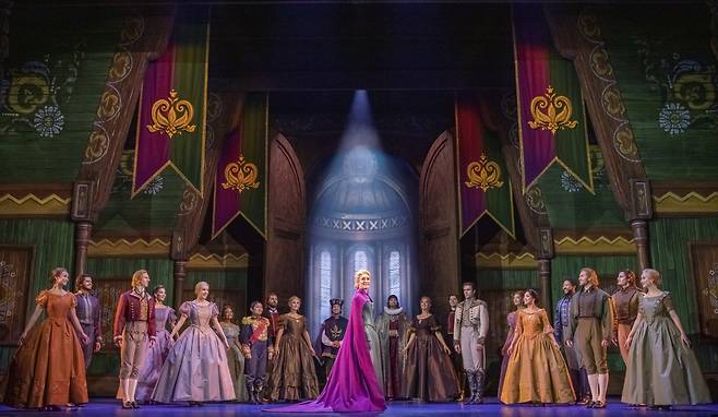 A scene from "Frozen: The Hit Broadway Musical" FROZEN: THE HIT BROADWAY MUSICAL