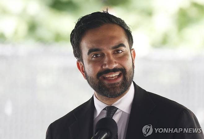 조란 맘다니 뉴욕시장 [UPI 연합뉴스 자료사진]