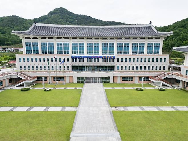 경북교육청 전경. 한국일보 자료사진