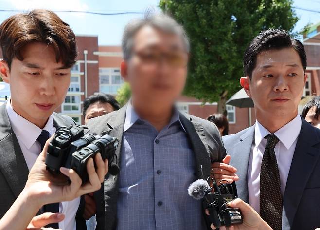 ▲구속영장 기각된 前 광주 광산경찰서 형사과장 [연합뉴스]
