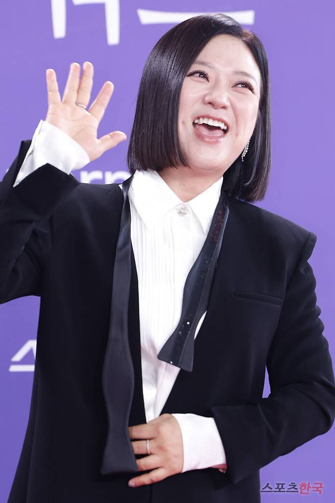 제5회 청룡시리즈어워즈(The 5th Blue Dragon Series Awards) 레드카펫 행사에 참석한 김숙. 2026.7.31 ⓒ이혜영 기자 lhy@hankooki.com