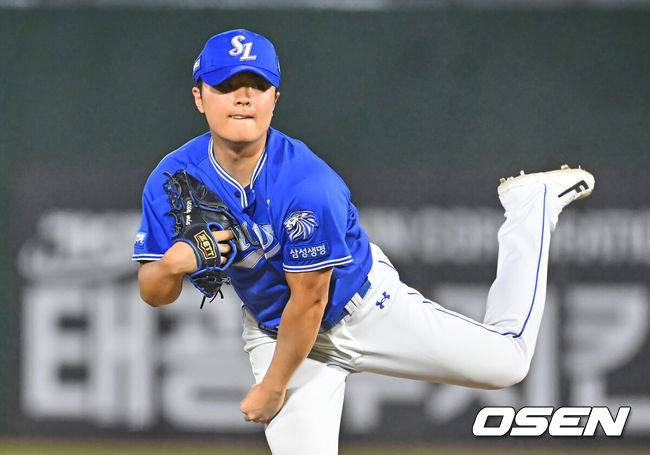 [OSEN=부산, 이석우 기자] 삼성 라이온즈 이승민 / foto0307@osen.co.kr