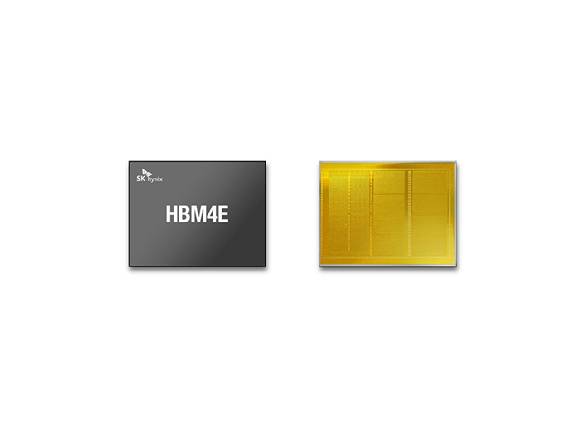 SK하이닉스, 차세대 AI 메모리 'HBM4E' 12단 샘플. [사진=SK하이닉스]
