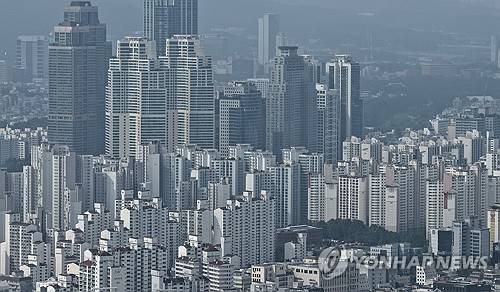 서울 강남구의 아파트 단지 [연합뉴스 자료사진]