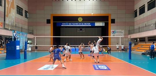 4일 인하부고-부산동성고 8강전 [한국중고배구연맹 제공]