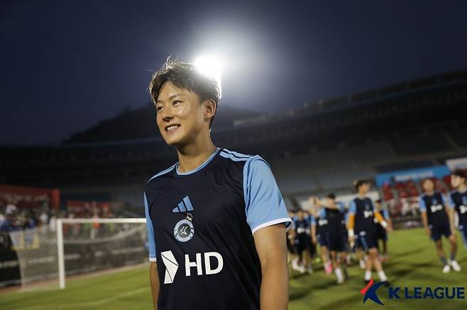 ▲ 팀 K리그의 이승우. ⓒ한국프로축구연맹