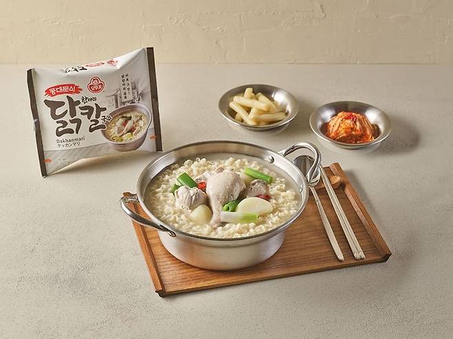 오뚜기, 동대문식 닭한마리 칼국수 (사진=오뚜기 제공) *재판매 및 DB 금지