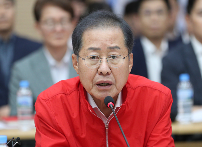 홍준표 전 대구시장. 대구시 제공