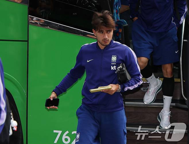 대한민국 축구대표팀 옌스 카스트로프. 2026.6.6 ⓒ 뉴스1 임세영 기자