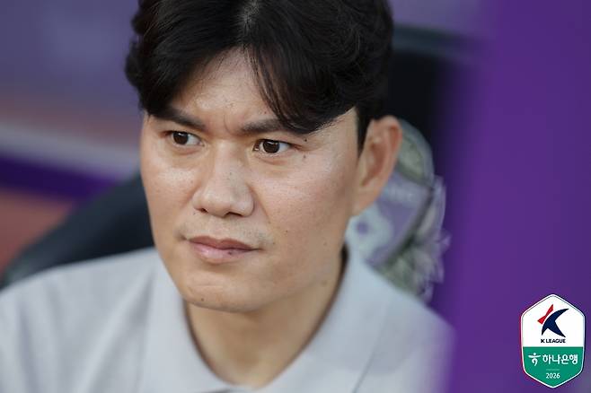정경호 강원FC 감독. 프로축구연맹 제공