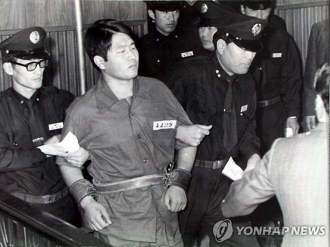 저격 사건의 범인 문세광 [연합뉴스 자료사진]