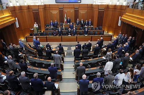 사형제 폐지 법안 논의하는 레바논 의회 [EPA 연합뉴스. 재판매 및 DB 금지]