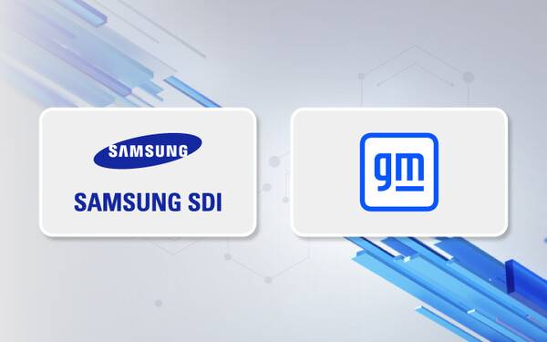 삼성SDI-GM 로고.