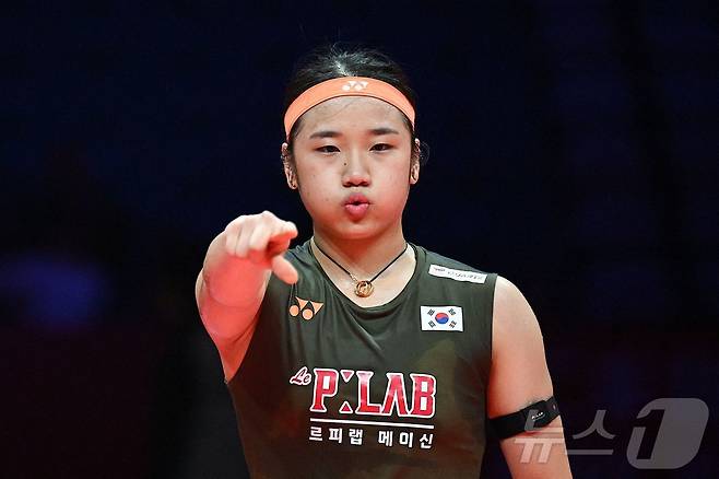 부상에서 회복한 안세영이 세계선수권 출격을 준비한다. ⓒ AFP=뉴스1