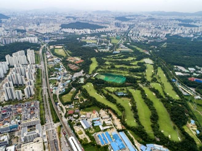 서울 노원구 태릉골프장 부지. 연합뉴스