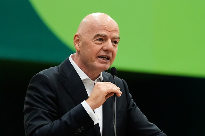 잔니 인판티노 FIFA 회장. AP연합뉴스