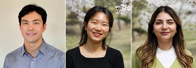 차가움 뉴런을 발견한 서울대 연구진. 왼쪽부터 교신저자인 김성연 교수, 공동 제1 저자인 정시은 박사, 안나 콘다우러바 연구원./서울대