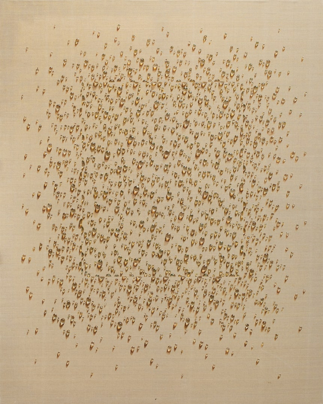 김창열, ‘물방울’, 162.5×129.9cm(100), 1981, 추정가 6억 원 ~ 12억 원.  서울옥션 제공