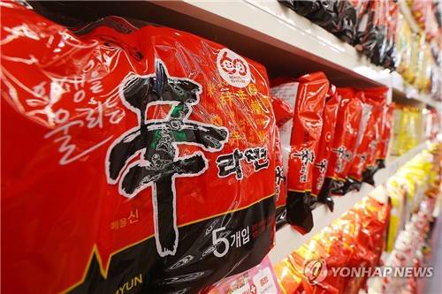 농심 신라면[출처: 연합뉴스 자료사진]