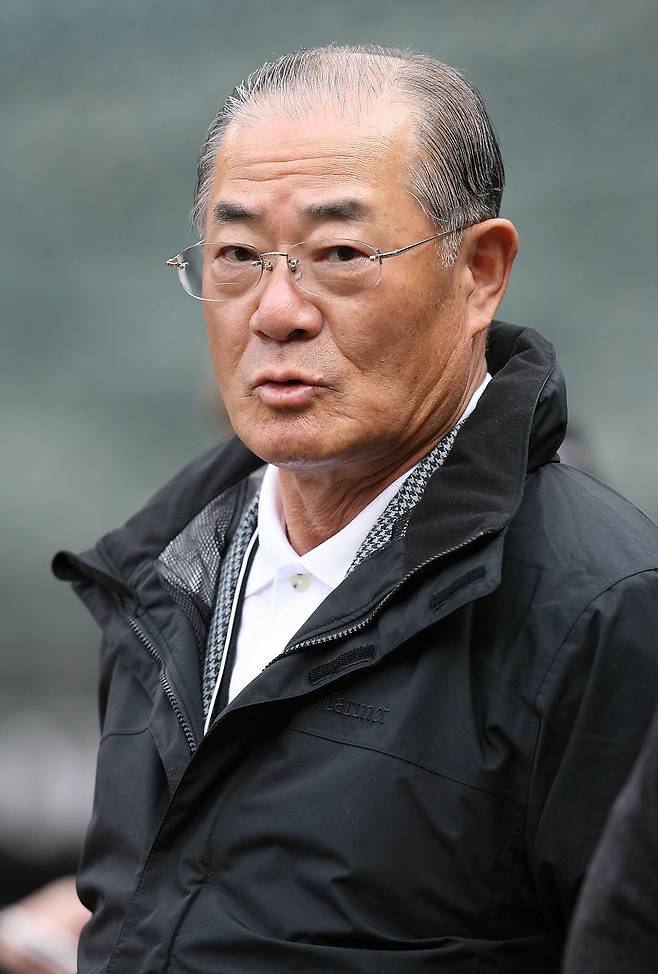 히로시마 원폭 피폭자 재일교포 출신 장훈 씨. ‘안타 제조기’로 명성을 떨친 그는 일본 프로야구계의 전설적 인물이다.  [게티이미지]