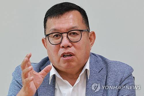 연합뉴스와 인터뷰 중인 전인범 전 특전사령관 [신현우 기자 촬영]