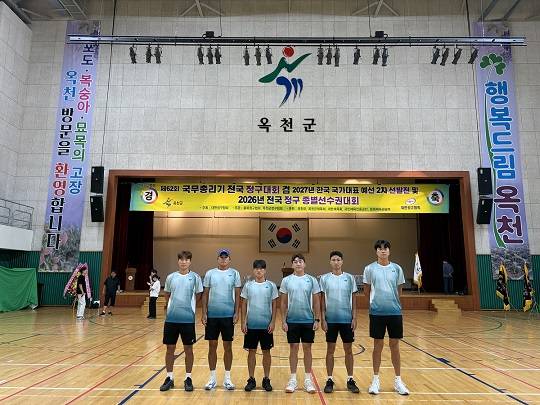 <사진> 순천시청이 제62회 국무총리기 전국정구대회에서 우승하며 시즌 3번째 타이틀을 차지했다. 순천시청 제공
