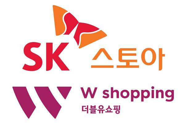 ▲SK스토아, W쇼핑 CI