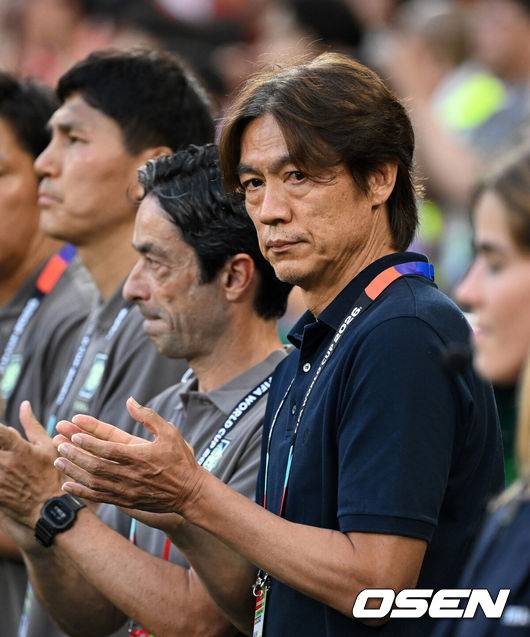 [OSEN=이대선 기자] 대한민국 홍명보 감독 2026.06.25 /sunday@osen.co.kr