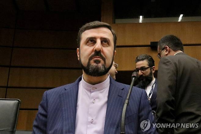 카젬 가리바바디 이란 외무차관 [AP=연합뉴스. 재판매 및 DB 금지]