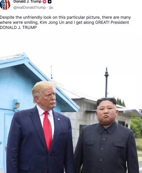 사진=도널드 트럼프 미국 대통령 트루스소셜 캡처