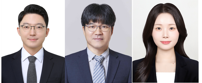 왼쪽부터 김명석 한국과학기술연구원(KIST) 천연물유효성최적화연구센터 선임연구원, 이충구 천연물시스템생물연구센터 책임연구원, 윤혜영 박사후연구원(제1저자). KIST 제공