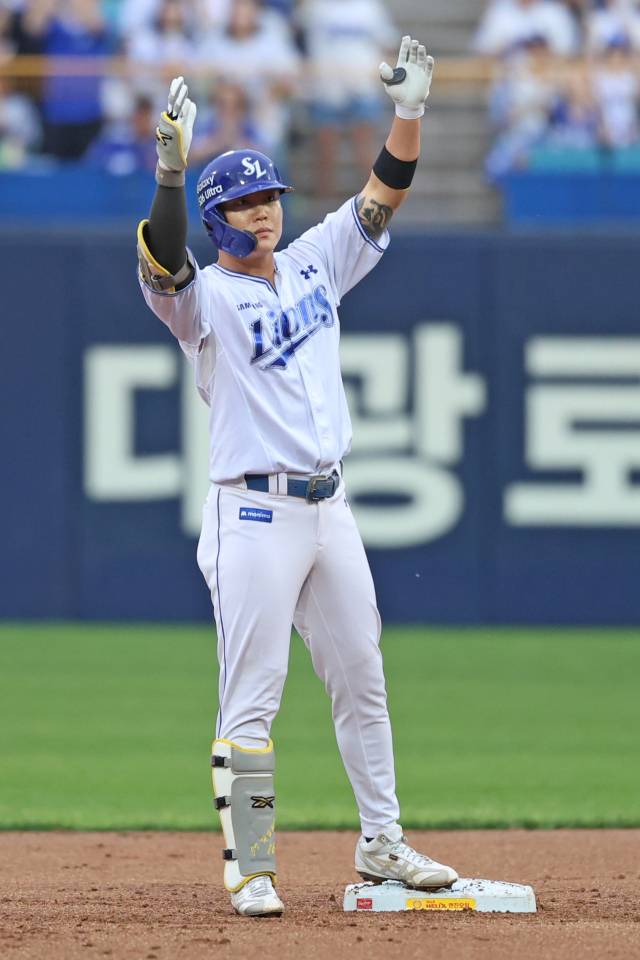 삼성 라이온즈의 류지혁. 삼성 제공
