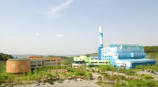파주시 탄현면 환경관리센터 내 광역소각시설 전경. 파주시 제공